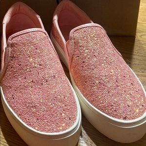 UGG Jass Chunky Glitter Slip On sneakers pink size 9 brand new